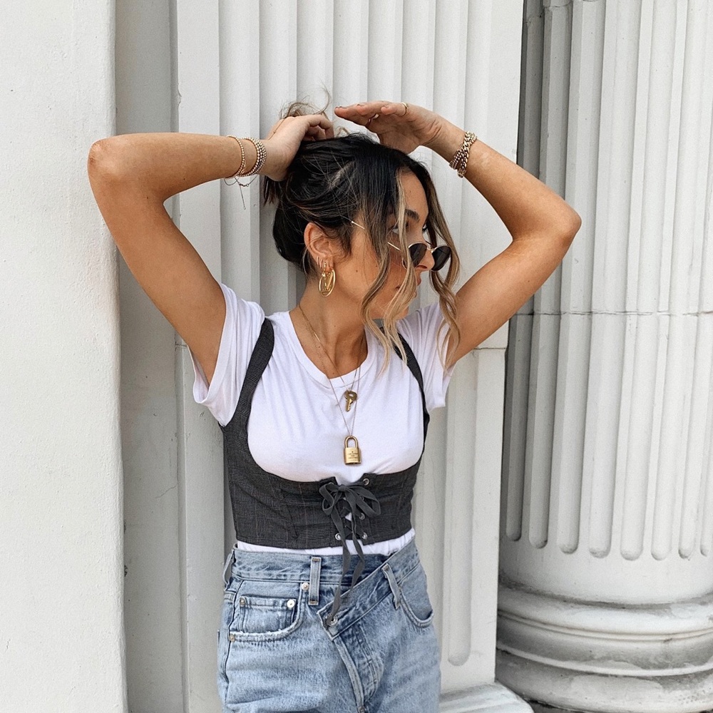 corset style top